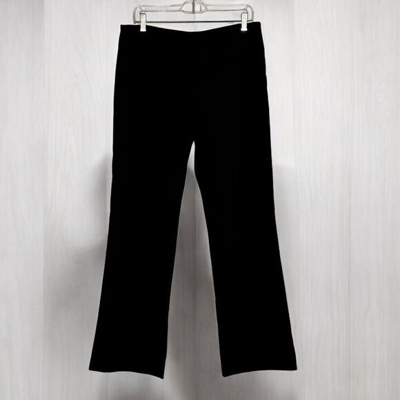 Tribal Essentials Low Wasted Pull On Flare Pants Black Size L/XL - Picture 1 of 9